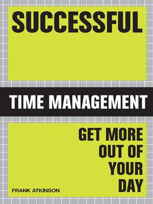 cover image of Successful Time Management